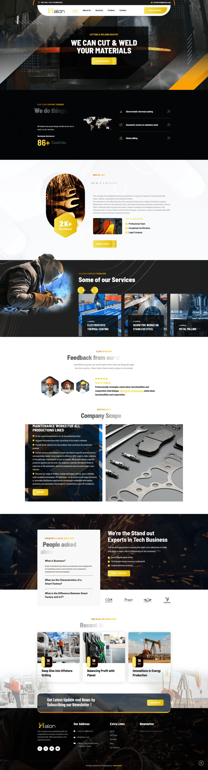 Halon Industry