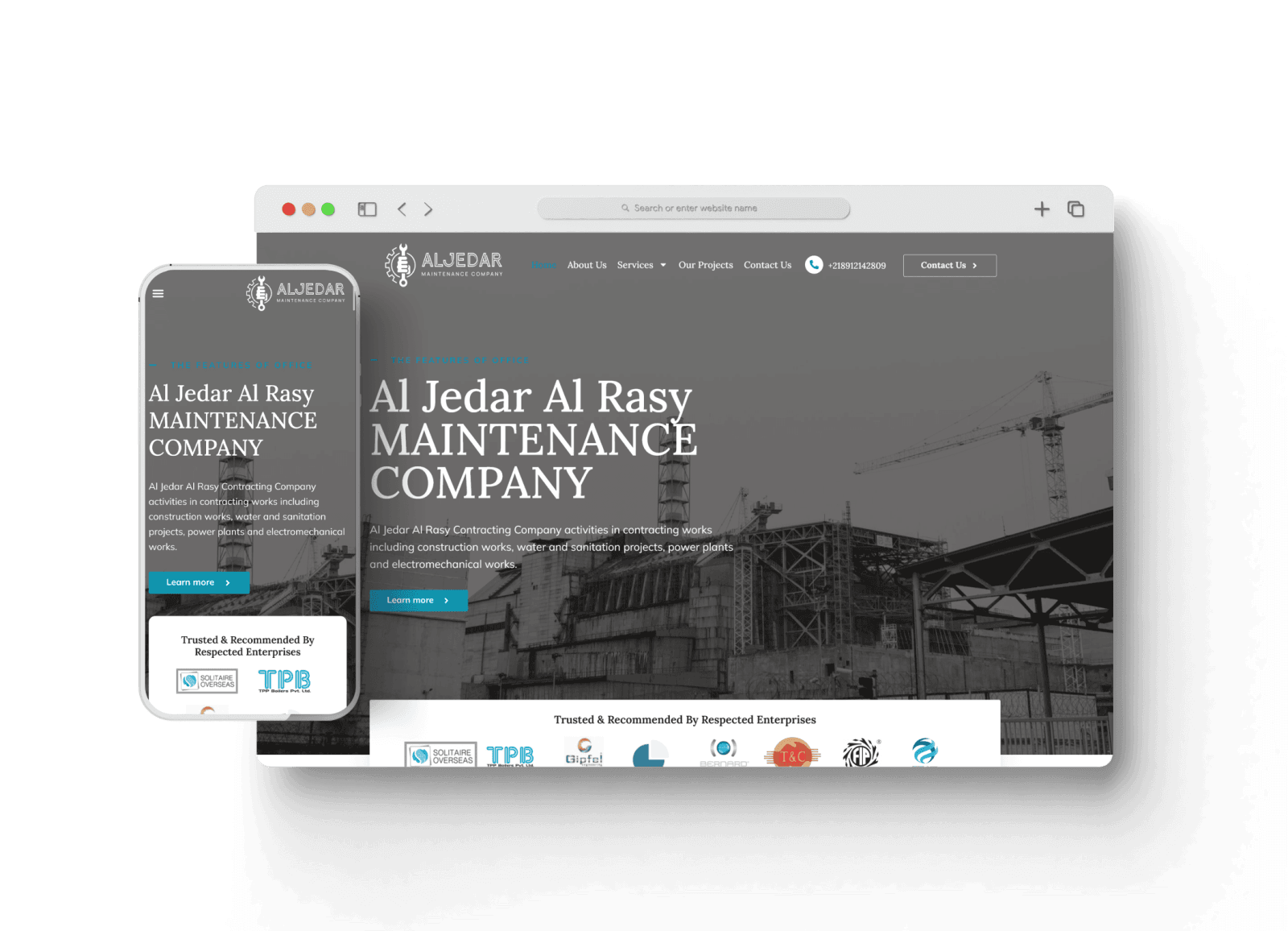 شركة الجدار الراسي للمقاولات