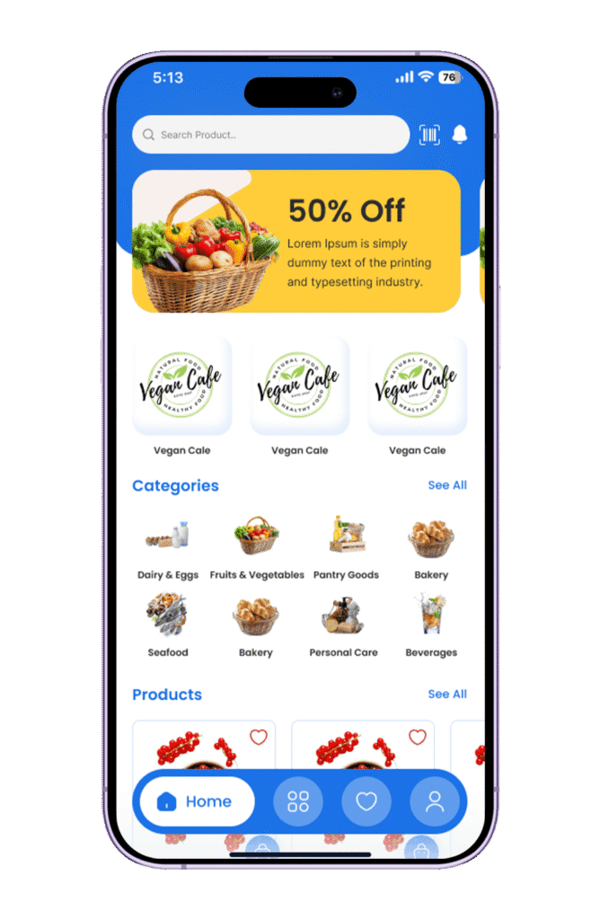 تطبيق Grocery Book