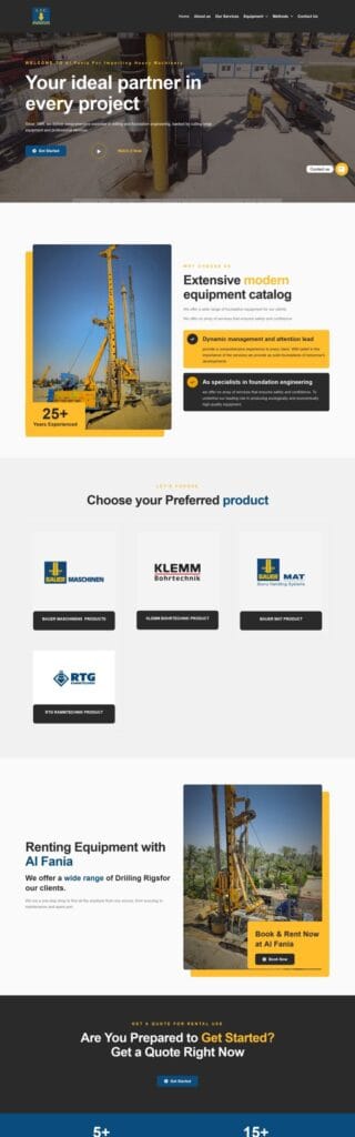 Al Fania For Importing Heavy Machinery