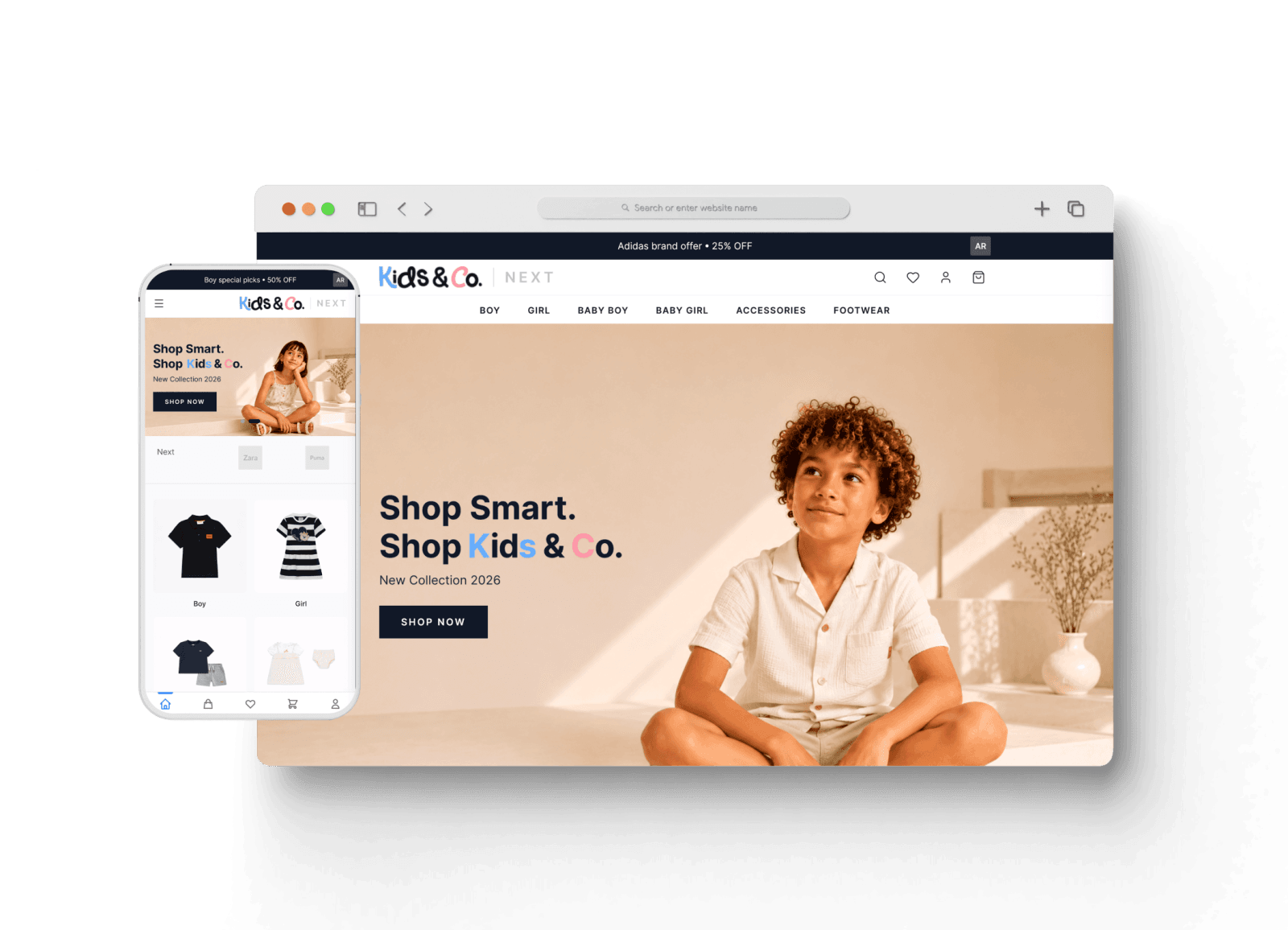 متجر Kids & Co