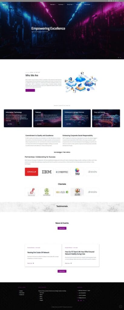 موقع شركة QAST HUB